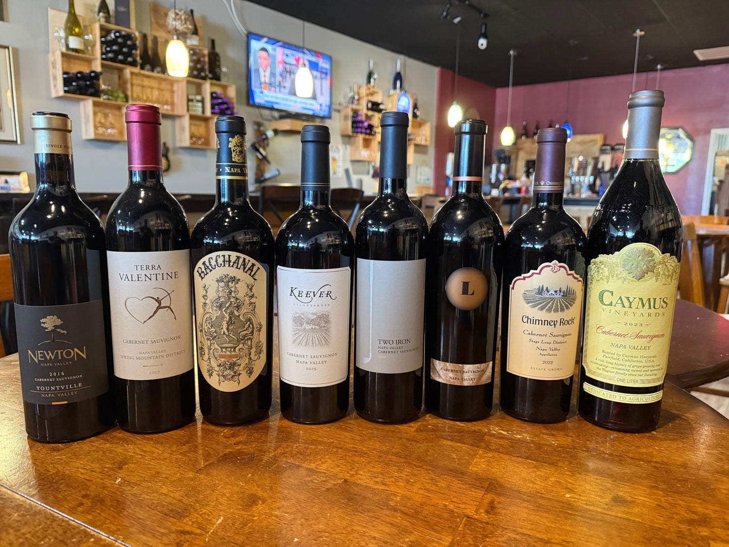 Napa Valley 2016 to 2023 vertical Tasting November 7th at 6pm