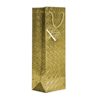Gift Bag Gold Hologram