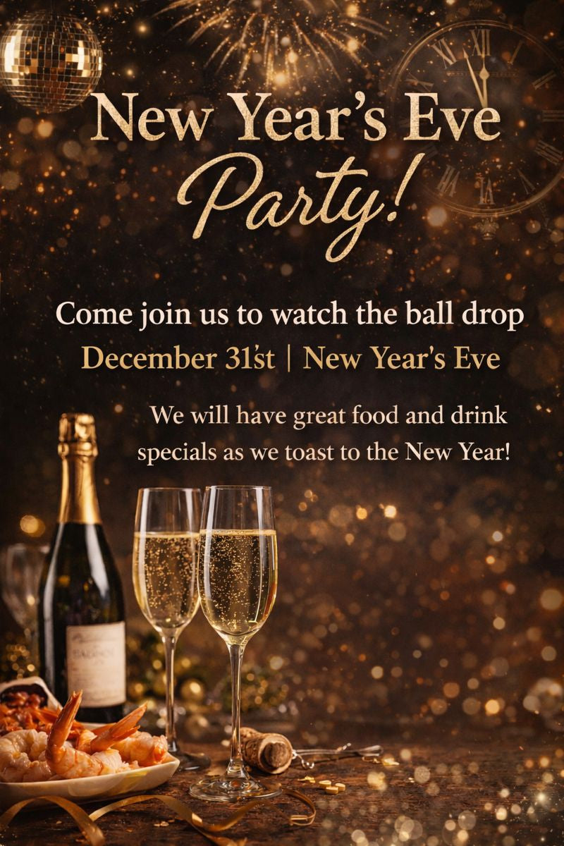 New Years Eve Party December 31st