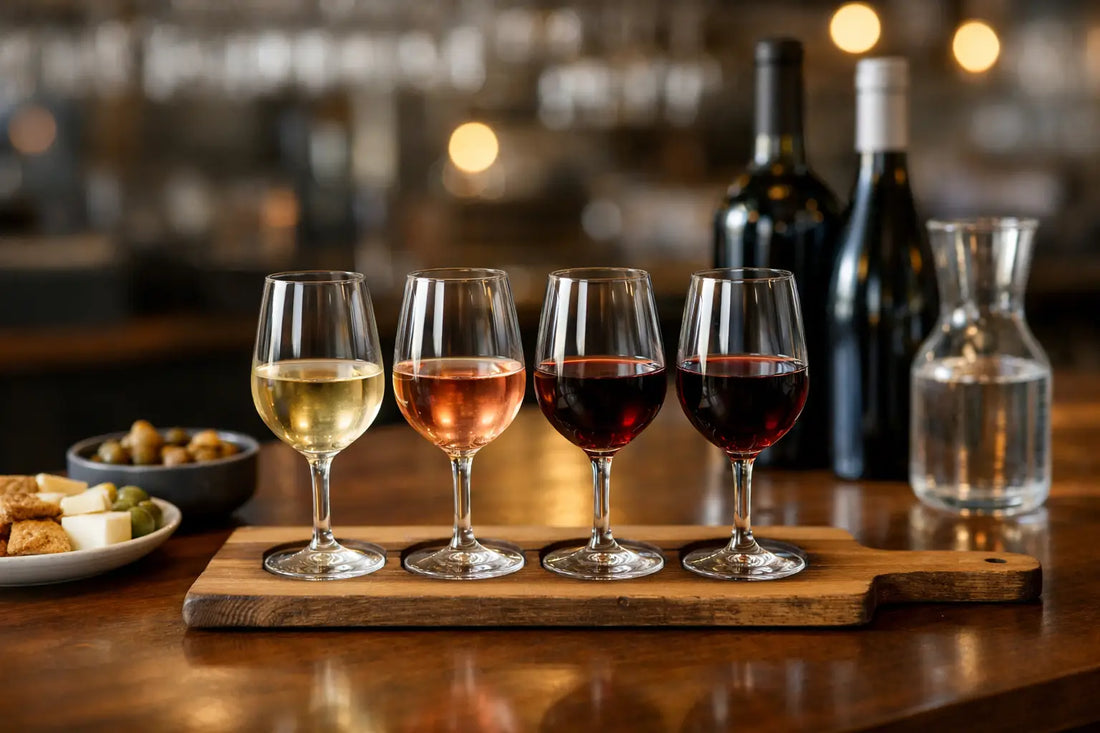 A Beginner Guide to Wine Flights at the Bar