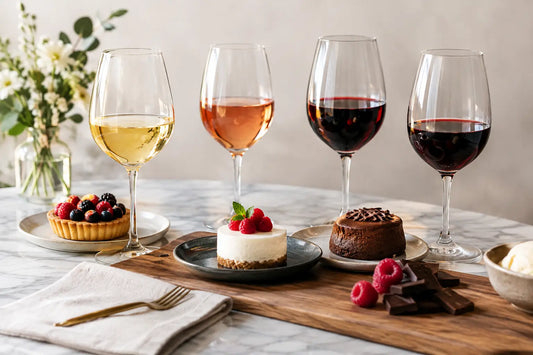 A Guide to Wine and Dessert Pairings That Work