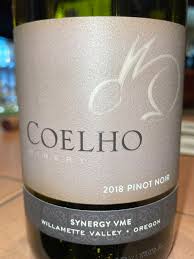 Coelho Winery Willamette Valley Pinot Nior Synergy 2019 image 0