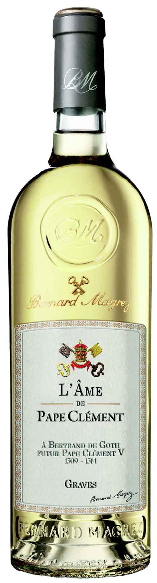Bernard Magrez L Ame De Pape Clement Graves Blanc 2022 image 0