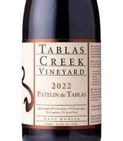Tablas Creek Vineyard Patelin de Tablas Rouge 2022
