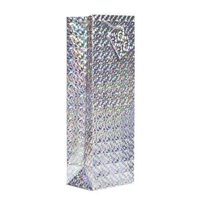 Gift Bag Silver Hologram